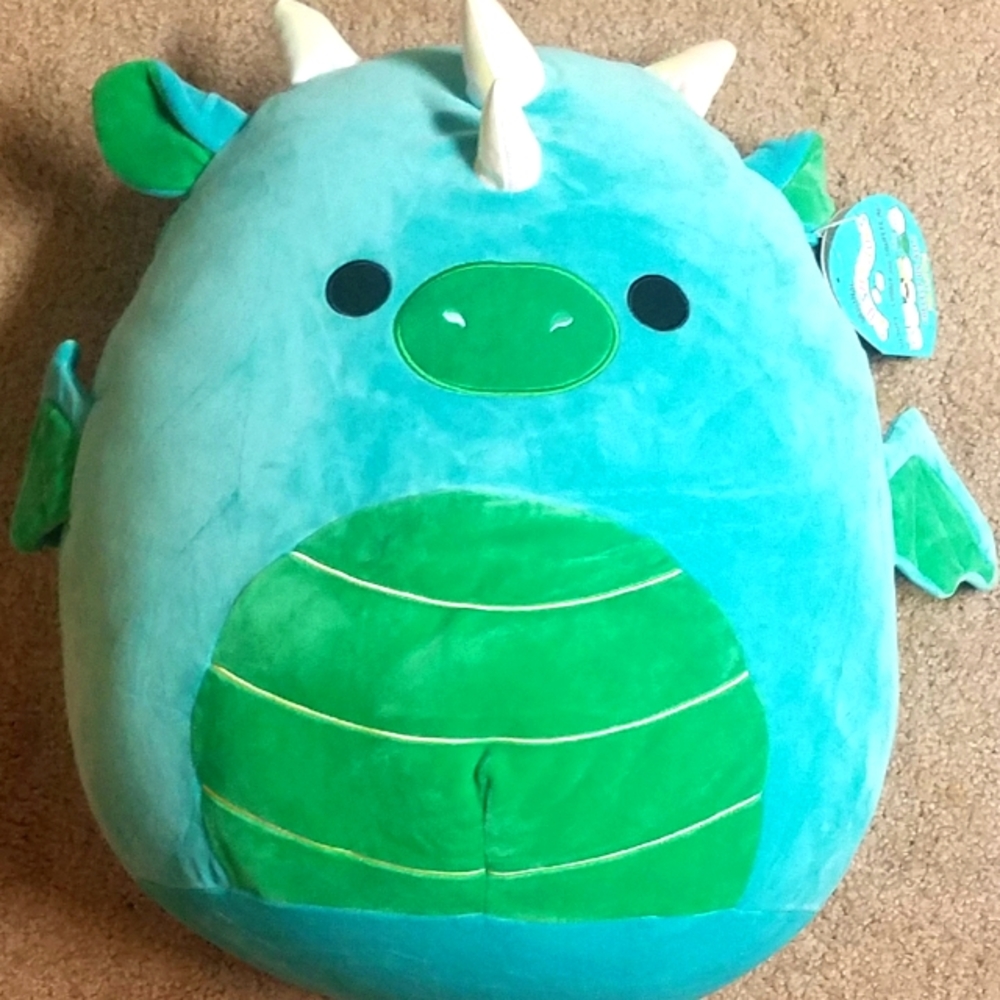 🌟LARGE 16”🌟 Dalton Dragon Squishmallow